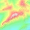 Djebel Boutaleb topographic map, elevation, terrain