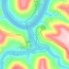 Porto Goio-En topographic map, elevation, terrain