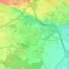 Borgaretto topographic map, elevation, terrain