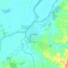 El Bagre topographic map, elevation, terrain