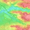 Mimberg topographic map, elevation, terrain