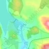 Lairg topographic map, elevation, terrain