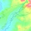 Outeiro topographic map, elevation, terrain