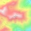 Kearsarge Peak topographic map, elevation, terrain