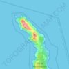 Monte Agudo topographic map, elevation, terrain