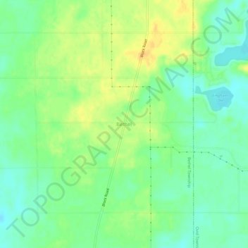 Bethel topographic map, elevation, terrain