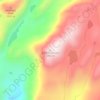 Tiltill Mountain topographic map, elevation, terrain