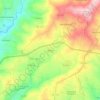 Bairrão topographic map, elevation, terrain
