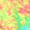 Perros topographic map, elevation, terrain