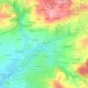 La Burnière topographic map, elevation, terrain