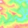 Las Nubes topographic map, elevation, terrain