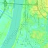 Nicholson Estates topographic map, elevation, terrain