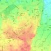 前寮 topographic map, elevation, terrain