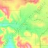 Fort McDonald topographic map, elevation, terrain