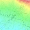 Birgunj topographic map, elevation, terrain