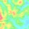 Manyangwa B topographic map, elevation, terrain