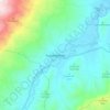 Sutamarchán topographic map, elevation, terrain