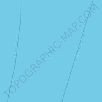 Tablas Strait topographic map, elevation, terrain
