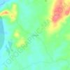Mandin topographic map, elevation, terrain