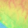 Coto de Doñana topographic map, elevation, terrain