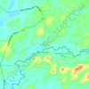 Mahang topographic map, elevation, terrain