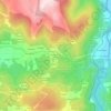 O Campo do Hospital topographic map, elevation, terrain
