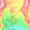 Drada topographic map, elevation, terrain