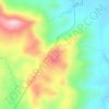 Cerro El Castillo topographic map, elevation, terrain