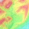 Regione Firè topographic map, elevation, terrain
