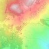 Pietransieri topographic map, elevation, terrain