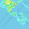 Lowlands topographic map, elevation, terrain
