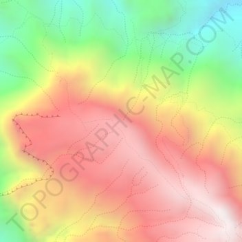 Wadi Al Arbeieen topographic map, elevation, terrain