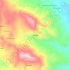 Poderosa topographic map, elevation, terrain