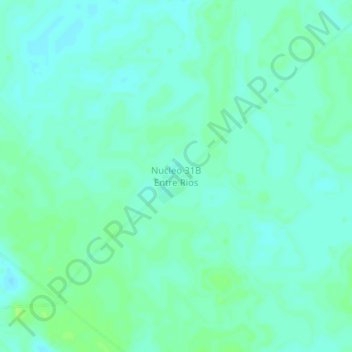 Nucleo 31B Entre Rios topographic map, elevation, terrain