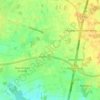 Drantum topographic map, elevation, terrain