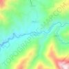 San Rafael topographic map, elevation, terrain