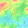 Gordon topographic map, elevation, terrain