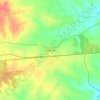 Chakulia topographic map, elevation, terrain