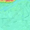 Keulse Kamp topographic map, elevation, terrain