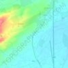 Burgedin Bottom Lock topographic map, elevation, terrain