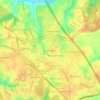 Queenswood topographic map, elevation, terrain
