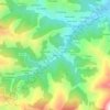 Tolivia topographic map, elevation, terrain