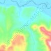 Piedra Parada topographic map, elevation, terrain
