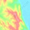 Blackbird Hill topographic map, elevation, terrain