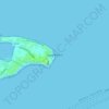 Capo Peloro topographic map, elevation, terrain