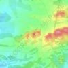 Los Pilares topographic map, elevation, terrain
