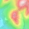 Laukukero topographic map, elevation, terrain