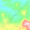 Portugal topographic map, elevation, terrain