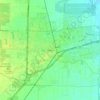 Davis topographic map, elevation, terrain