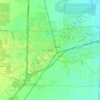 Davis topographic map, elevation, terrain